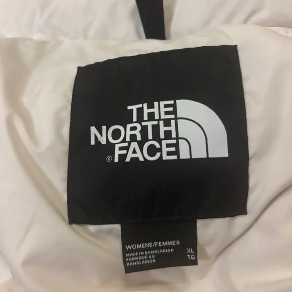 The North Face 2000 Retro Nuptse Puffer Down Jacket Gardenia White 700 Down XL - Picture 13 of 16